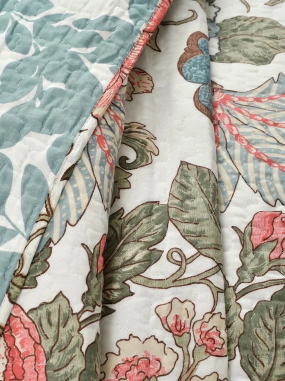 Lush Decor Sydney Cotton Quilted 3 Piece Quilt Set Size King